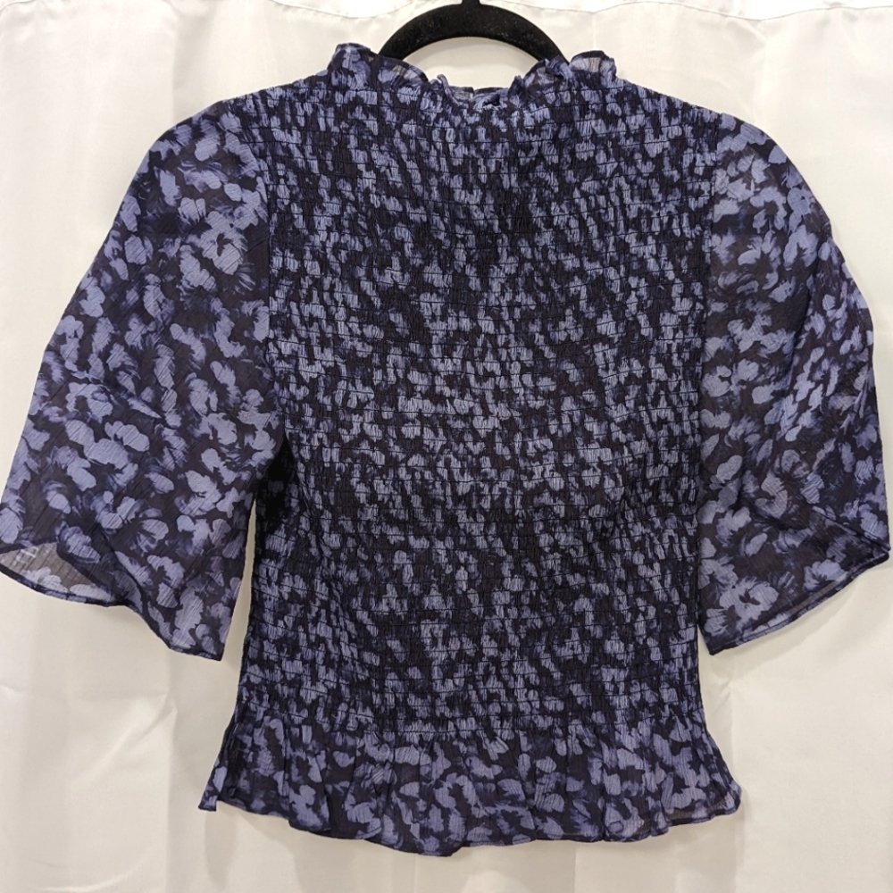 & Other Stories Blue Floral Blouse | size 0 | NWT - Picture 2 of 4